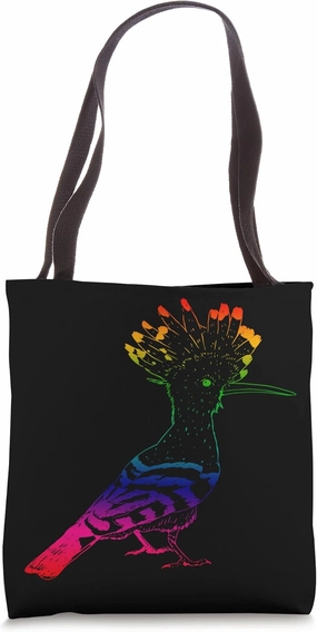Hoopoe Bird Lover Gay Pride Homosexual Songbird LGBT Pride Tote Bag