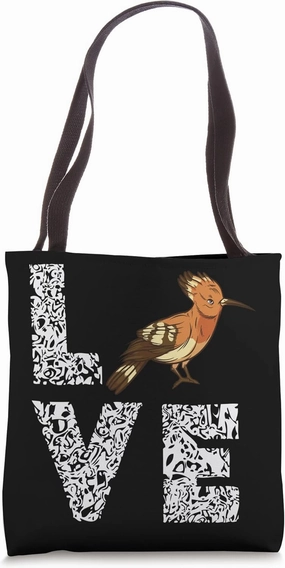 Hoopoe Love Cute Hoopoes Birds Backyard Songbird Animal Tote Bag