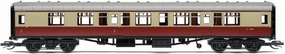 Hornby TT:120 Model Railway Coach BR Mk1 Composite Corridor E15481 - Era 4, 1:120 Scale, Red, 1 Count, 1-2 Players, Age 14 