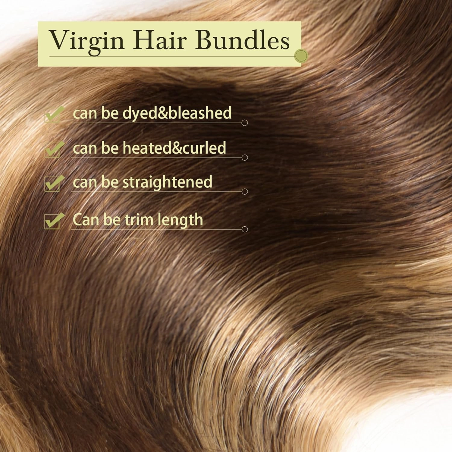 Human Hair Bundles 4 Bundle 16 18 20 22 Inch Hair Extensions Honey Blonde Highlight Body Wave Bundles Human Hair 100% Unprocessed Brazilian Virgin Hair Quick Weave Bundles Human Hair P4/27