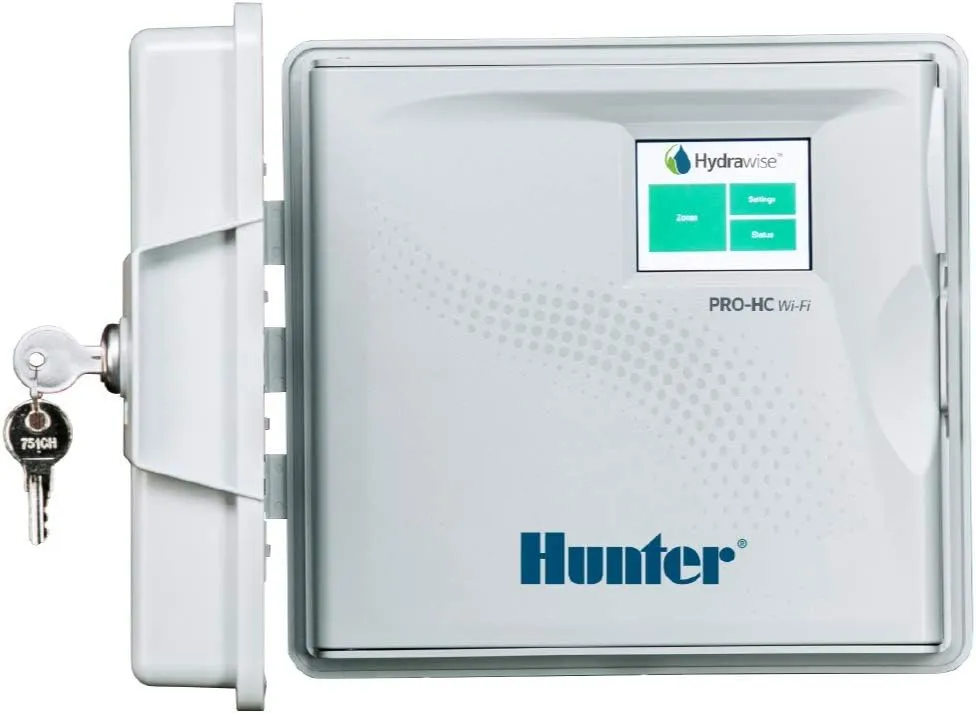 HUNTER Hydrawise Pro-HC 6-Station Outdoor Wi-Fi Irrigation Controller (PHC-600)