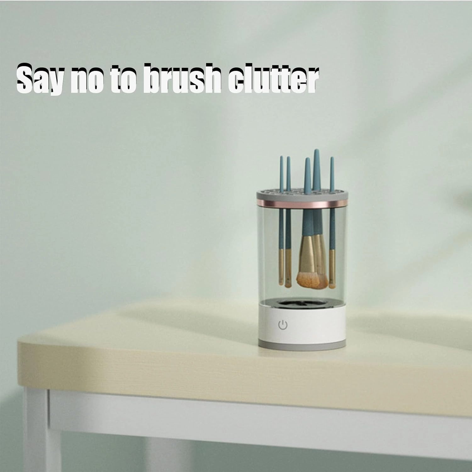 Illumi Brush Blender, Cosmetic Brush Cleaner, Electric Makeup Brush Cleaner, Brush Blender Cleaner (2PCS)