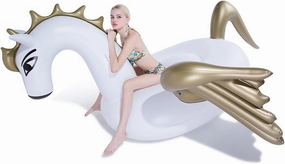 Inflatable Pegasus Lianshi Giant Pool Float, Inflatable Float Toy for Fun for Relaxation