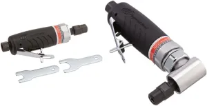 Ingersoll Rand 3101G 1/4" Heavy Duty Angle Die Grinder, Black & Rand 1/4" Air Die Grinder 3107G,Black