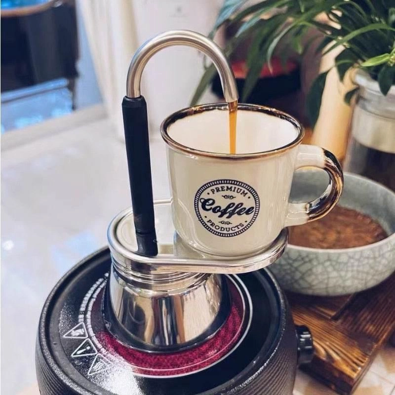 Italian Coffee Pot - Creative Espresso Maker