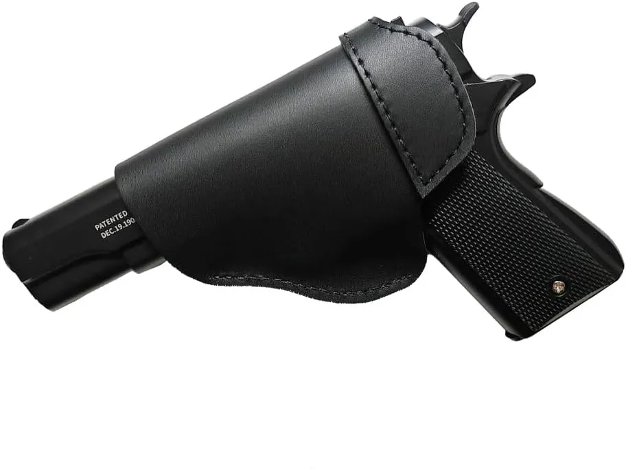 IWB Leather Holster for Full-Size/Compact Pistols Genuine Leather Gun Holster for Glock17/19/26/43 SigSauerP220/P226/P229/P239/P250 SpringfieldHellcat XD/XDS/XDM