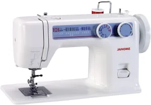 Janome 712T Treadle Powered Sewing Machine with 10 Stitches, 1 Four-Step Buttonhole and Push-Pull Bobbin Winder