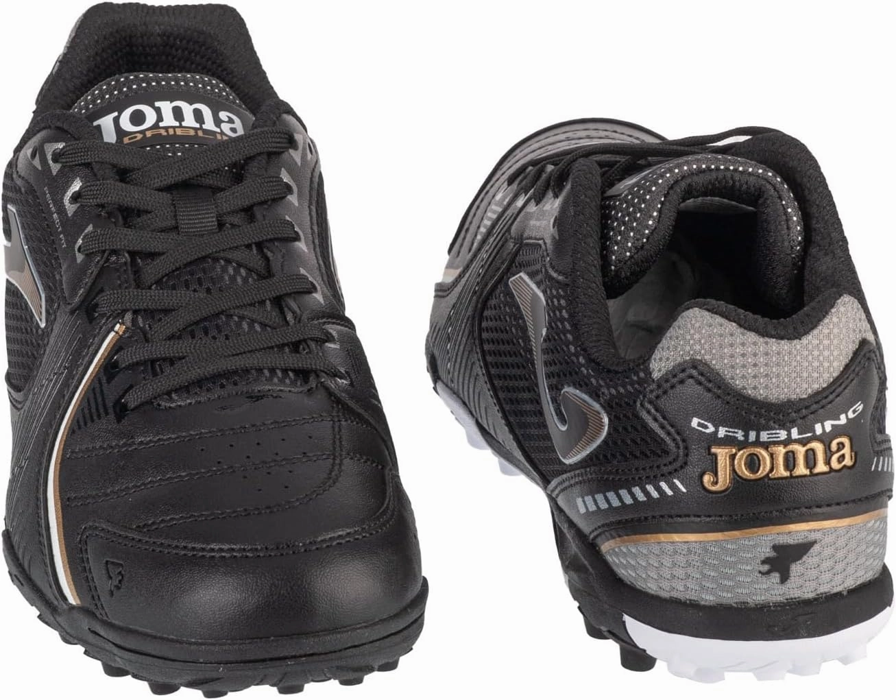 Joma - Soccer Cleats for Turf, Synthetic and Mesh Upper, Lightweight, Durable, VTS Ventilation, Protection Toe, Men's and Women's