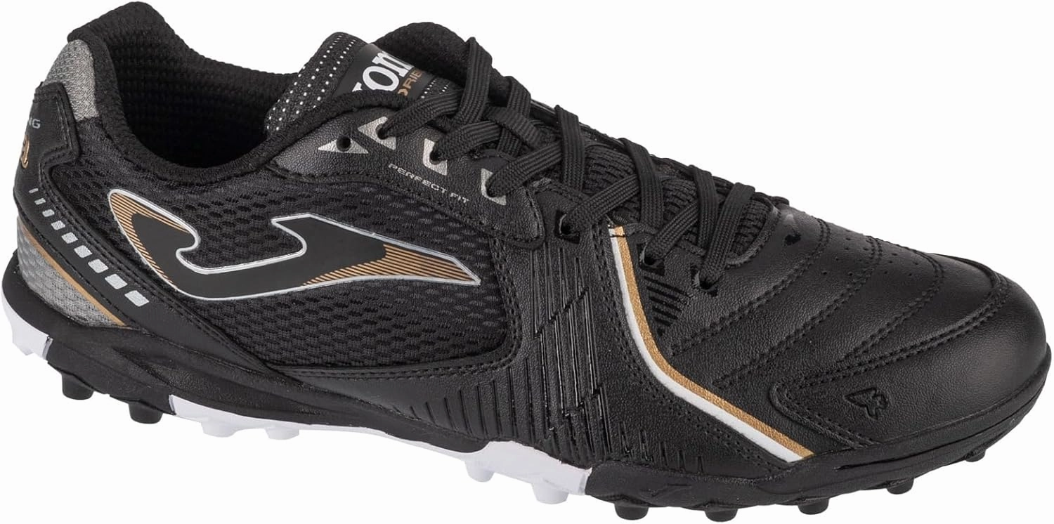 Joma - Soccer Cleats for Turf, Synthetic and Mesh Upper, Lightweight, Durable, VTS Ventilation, Protection Toe, Men's and Women's