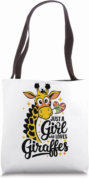 Just a girl who loves Giraffes - Giraffe lover Tote Bag