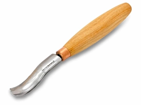 K8A/14 – Compact Short Bent Wood Carving Gouge (Sweep №8)