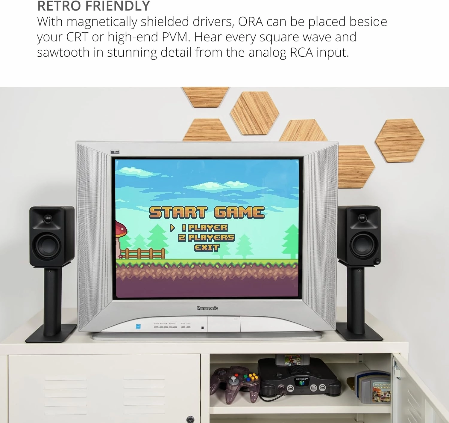 Kanto ORAMW 100W Powered Reference Desktop Computer Speakers with Bluetooth 5.0 and USB-C Input | Bi-Amplified | 100 Hz Automatic Crossover | Reference Quality Sound | Pair | White
