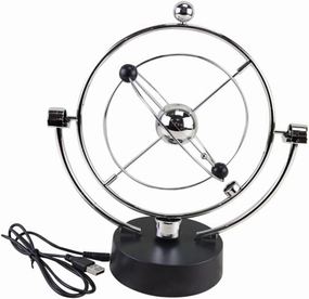 Kisangel Battery-powered Desktop Decor 3d Physical Science Toy Office Home Decorations Charging Science Present