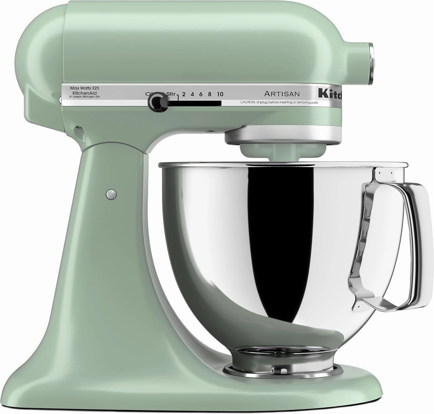 KitchenAid Artisan Series 5 Quart Tilt-Head Stand Mixer, KSM150PSDC, Cardamom