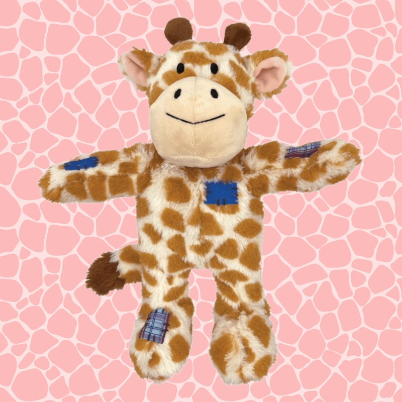 KONG Wild Knots Giraffe Dog Toy