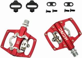 KPED09 Lightweight MTB Clipless Platform Pedals, Red, KPED09-CR-R, SK2119