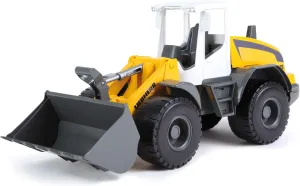 ksmtoys Lena Liebherr Bulldozer L538 Truck Toy, Yellow, White and Grey, Fully Operational Realistic Model in Scale 1:15