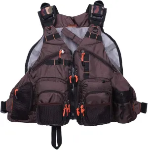 Kylebooker Fly Fishing Vest Pack Adjustable for Men and Women