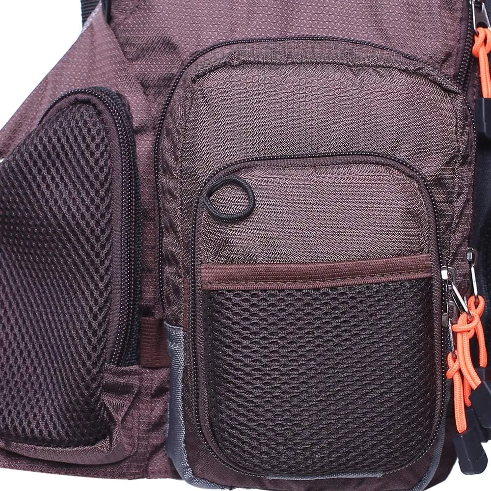 Kylebooker Fly Fishing Vest Pack Adjustable for Men and Women