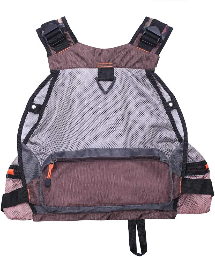 Kylebooker Fly Fishing Vest Pack Adjustable for Men and Women