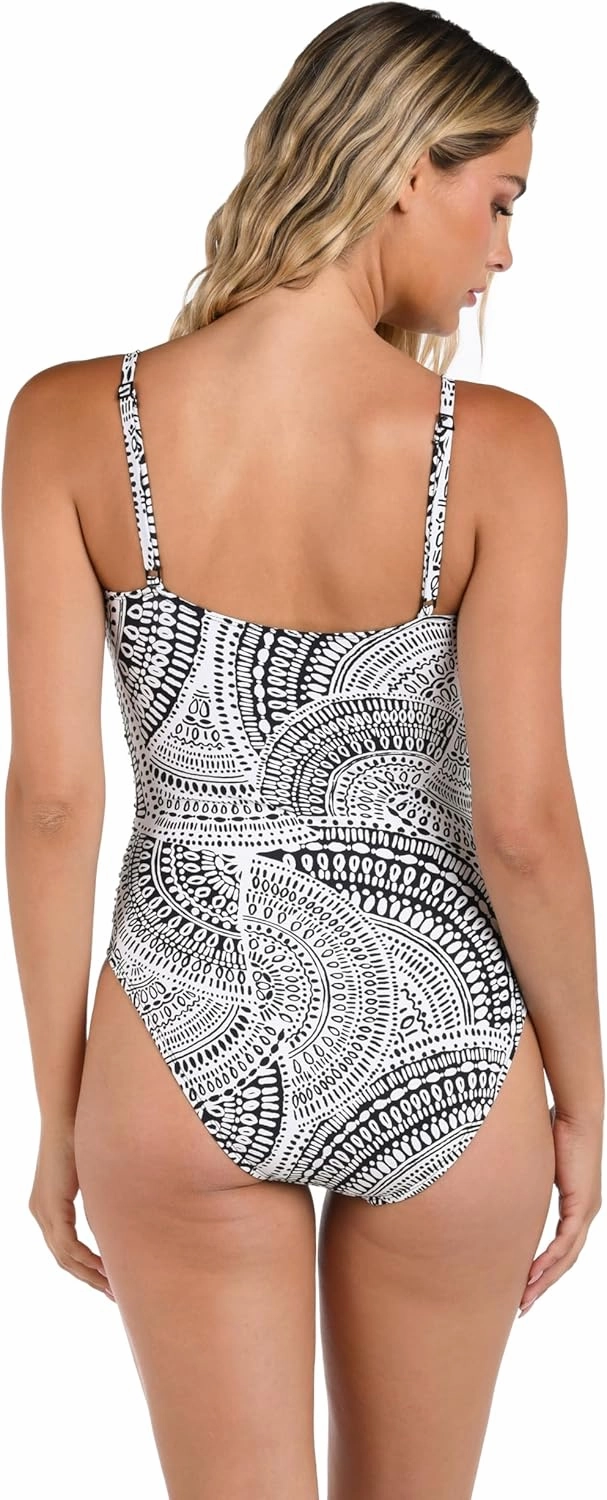 La Blanca Women's One Piece Swimsuit Lingerie Tummy Control Bathing Suit