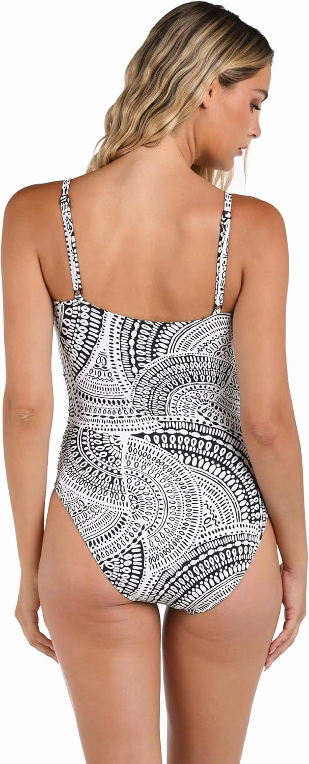 La Blanca Women's One Piece Swimsuit Lingerie Tummy Control Bathing Suit