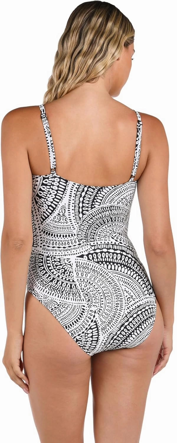 La Blanca Women's One Piece Swimsuit Lingerie Tummy Control Bathing Suit