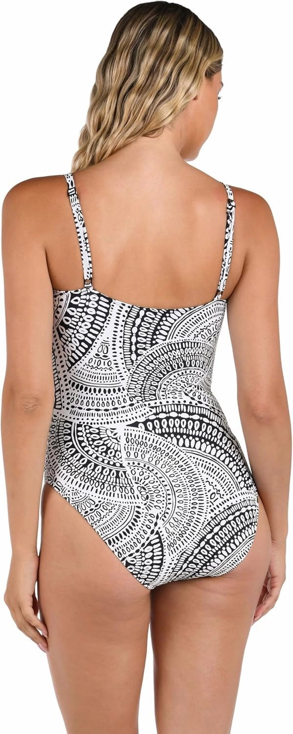 La Blanca Women's One Piece Swimsuit Lingerie Tummy Control Bathing Suit