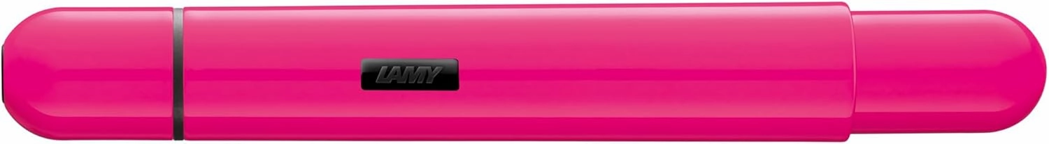 Lamy pico neonpink ballpoint pen - Innovative pocket pen - with one click in full size - metal barrel & line width M - incl. compact refill M 22 in black