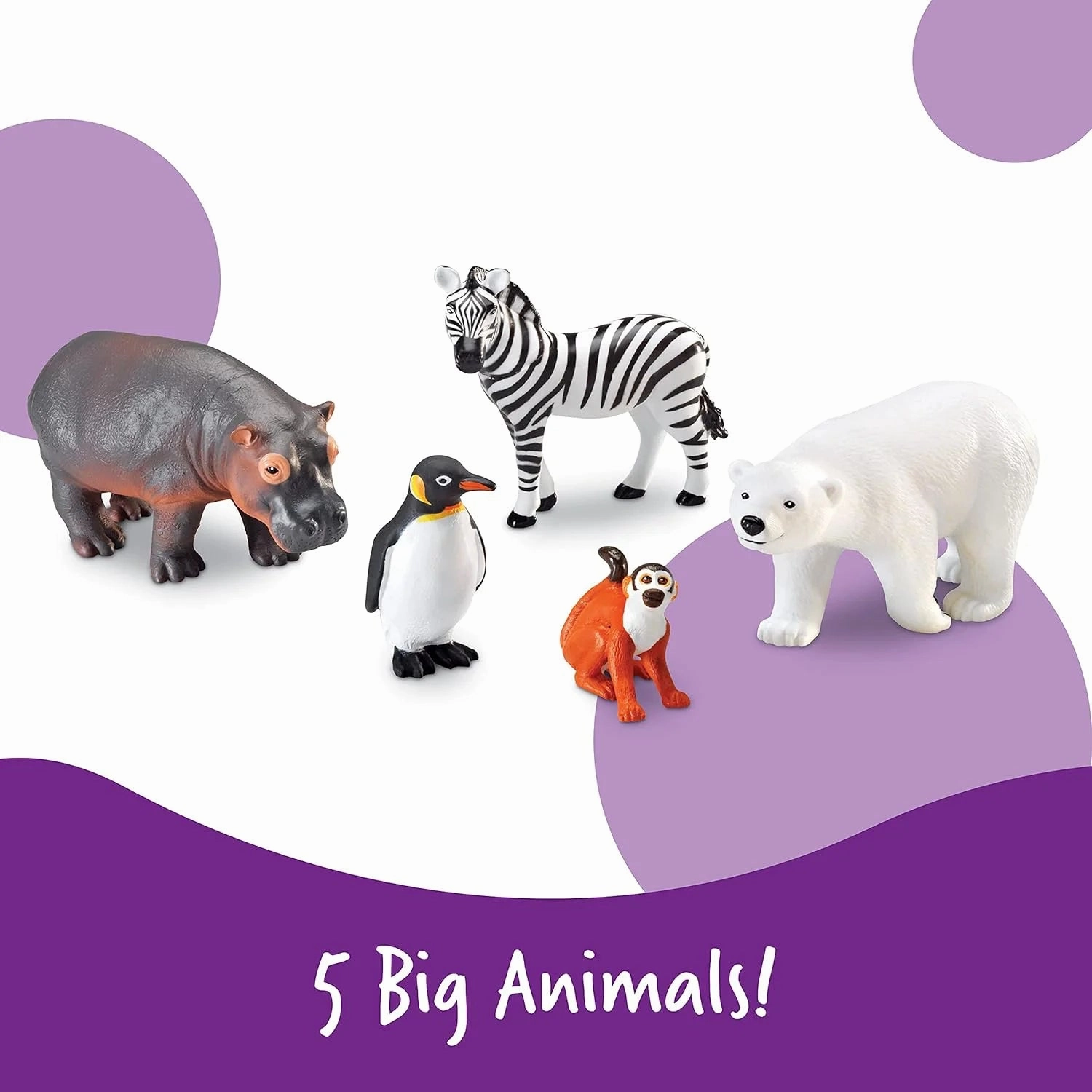 Learning Resources Jumbo Zoo Animals