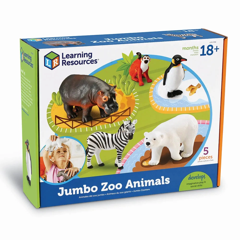Learning Resources Jumbo Zoo Animals