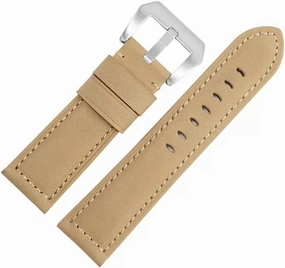 Leather Watch Strap Men 22 24mm(D,19mm)