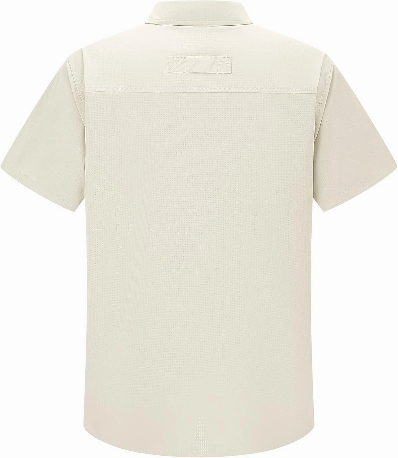 linlon Safari Shirt Men Short Sleeve UPF 50 UV Sun Protection Quick Dry Hiking Fishing Shirts