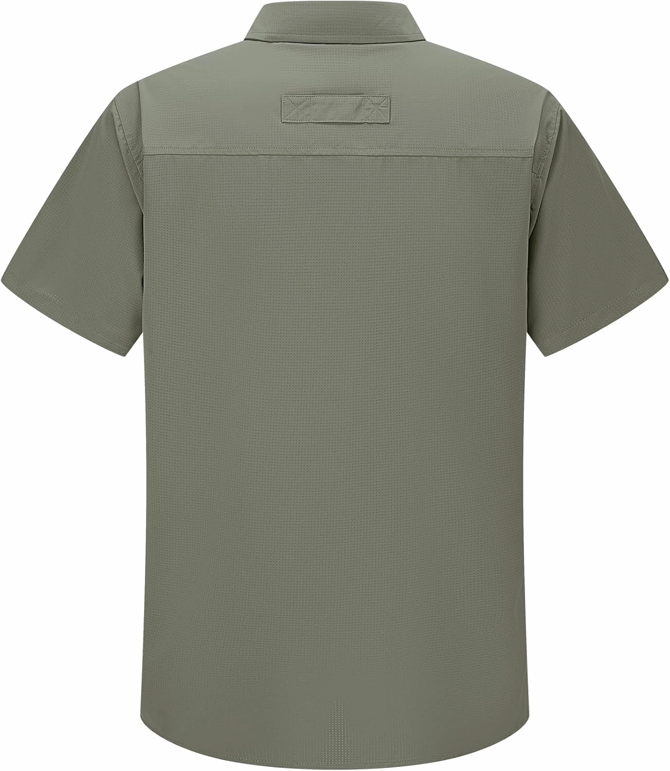 linlon Safari Shirt Men Short Sleeve UPF 50 UV Sun Protection Quick Dry Hiking Fishing Shirts