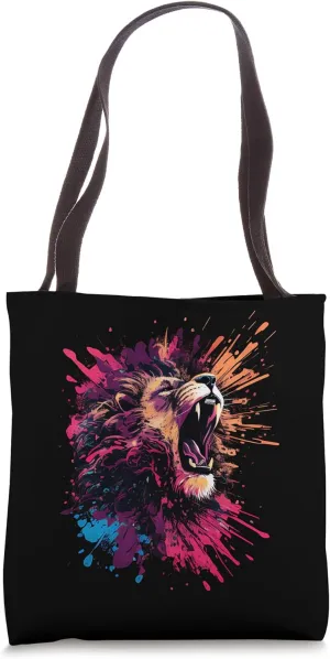 Lion Animal Wildlife Pride Majestic Jungle Roar King Tote Bag