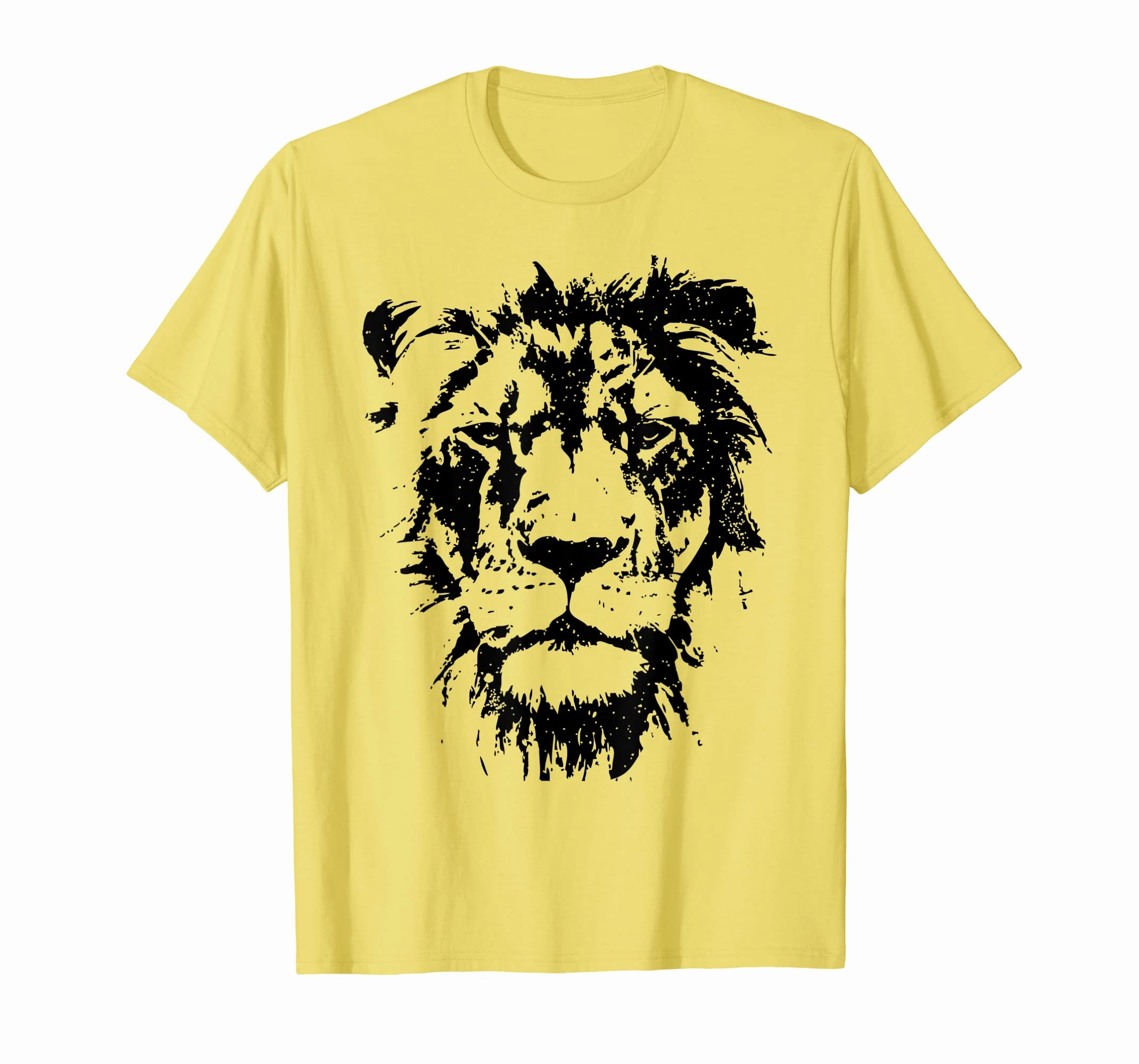 Lion Face T Shirt. Cool Zoo Animals T-Shirt Zoo Keeper