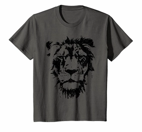 Lion Face T Shirt. Cool Zoo Animals T-Shirt Zoo Keeper