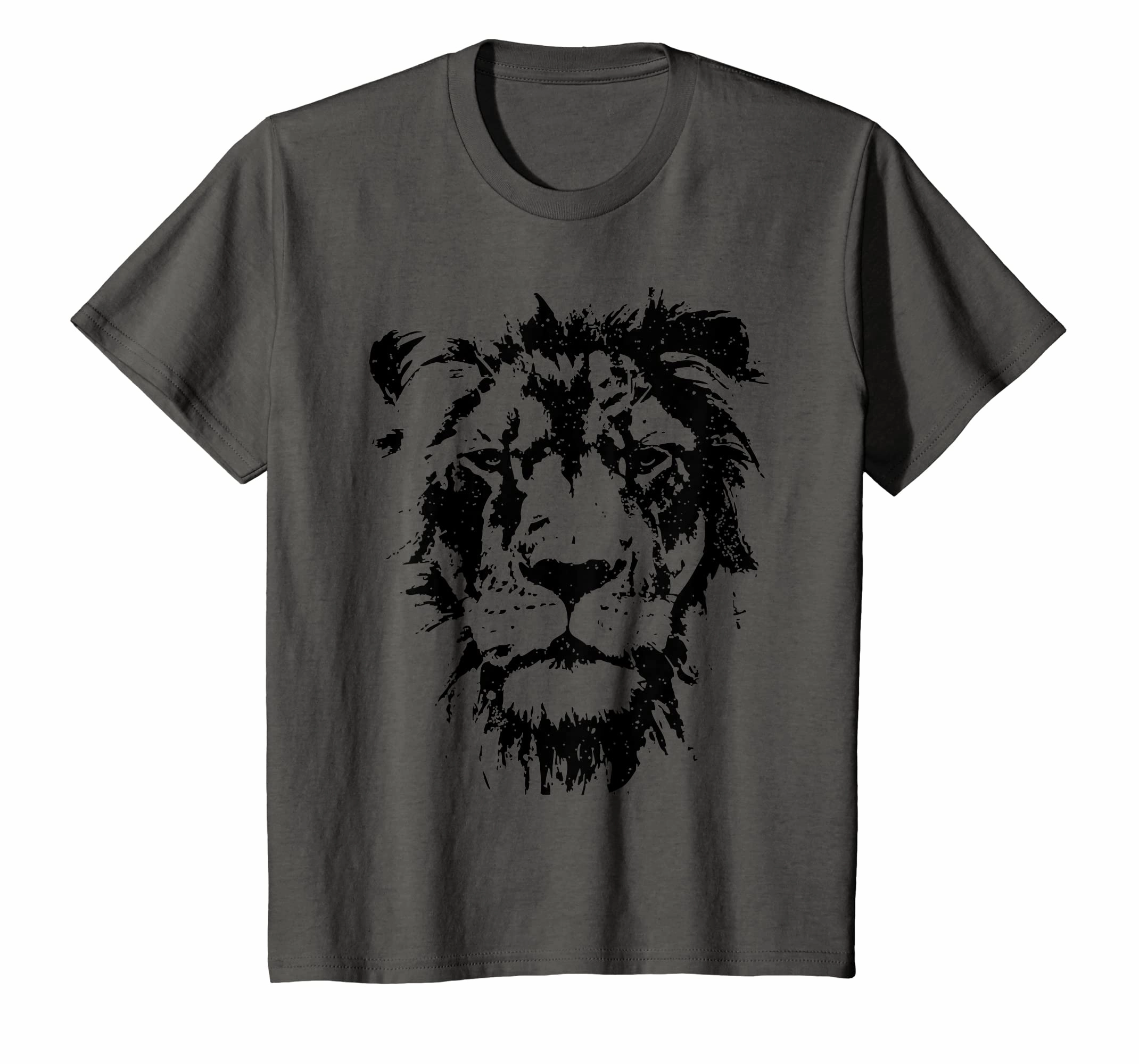 Lion Face T Shirt. Cool Zoo Animals T-Shirt Zoo Keeper