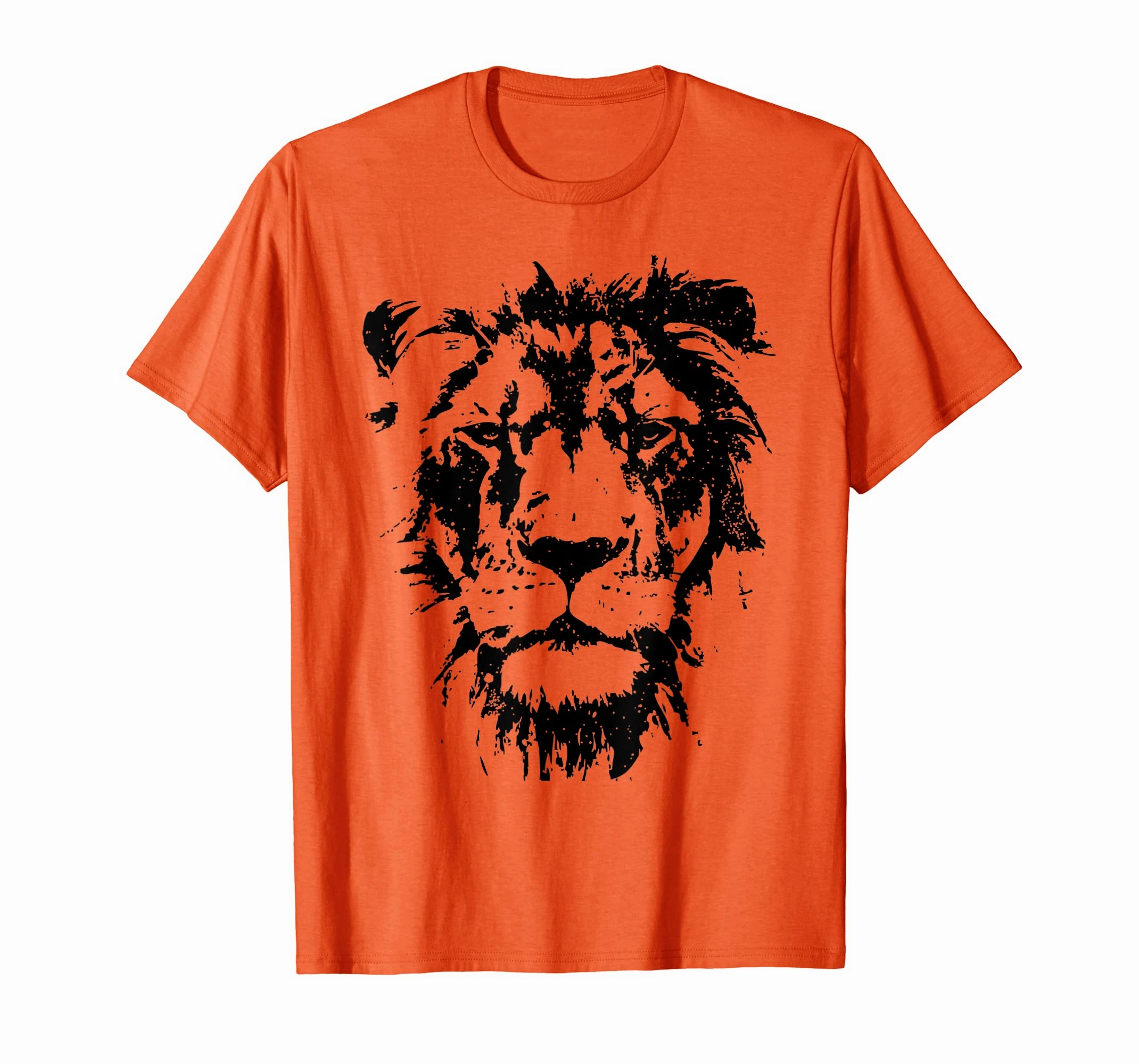 Lion Face T Shirt. Cool Zoo Animals T-Shirt Zoo Keeper