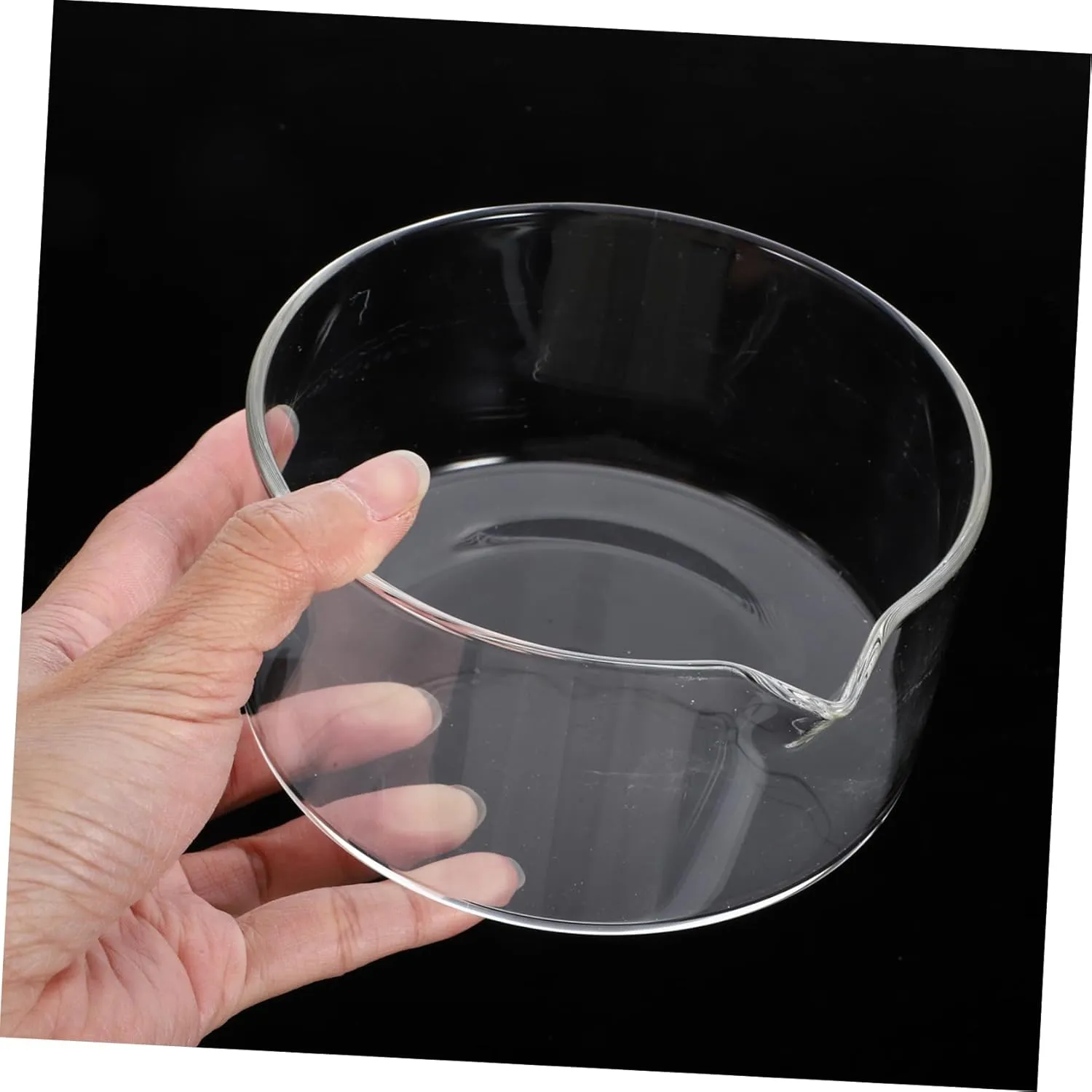 Luxshiny Lization Dish Glass Crystallizing Holder Lab Instruments and Equipment Dosh Petri Dish