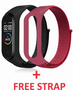 M4 Smart Fitness Watch with *** 1 x FREE DESIGNER STRAP ***