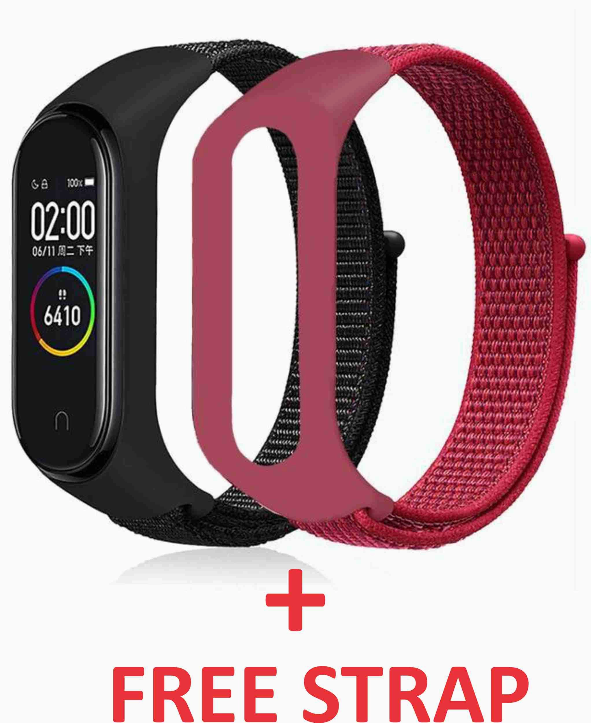 M4 Smart Fitness Watch with *** 1 x FREE DESIGNER STRAP ***