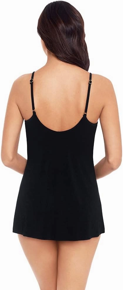 MagicSuit Women's Swimwear Put a Ring On It Willow Underwire Tummy Control One Piece Swimdress
