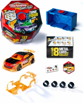 Majorette Tune Ups Series 1 Metal Toy car for Tuning with 7 Surprises
