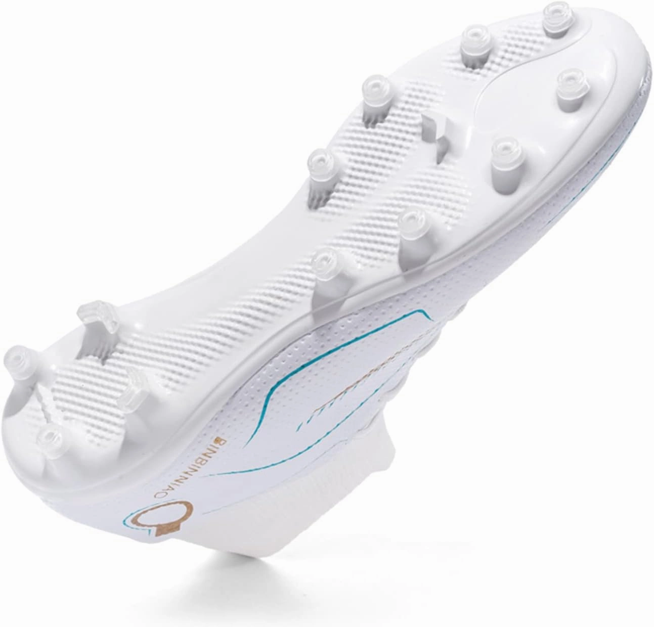 MDPCX Athletic Sports Football Shoes Men's Outdoor Football Shoes Track and Field Lawn World Team Running Sports Shoes Lightweight Breathable Non-Slip Shock-Absorbing Long Spikes Short Spikes