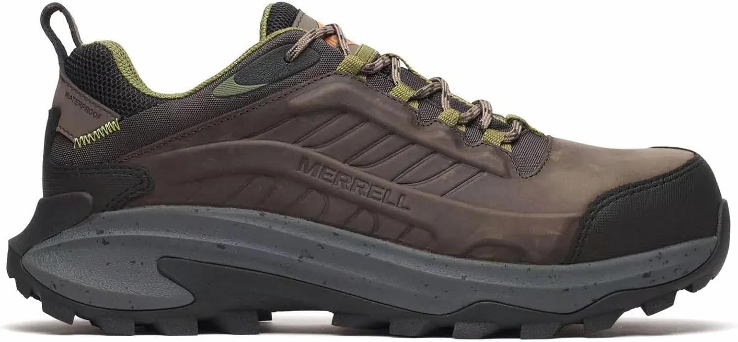 Merrell Men's Moab Speed 2 Waterproof Carbon Fiber Work Construction Shoe