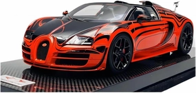 Metal Car Model 1:18 for Bugatti Ceramic Dragon Convertible Simulation Car Model Faithful Replica Resin Vehicle Collection Die Cast Vehicles