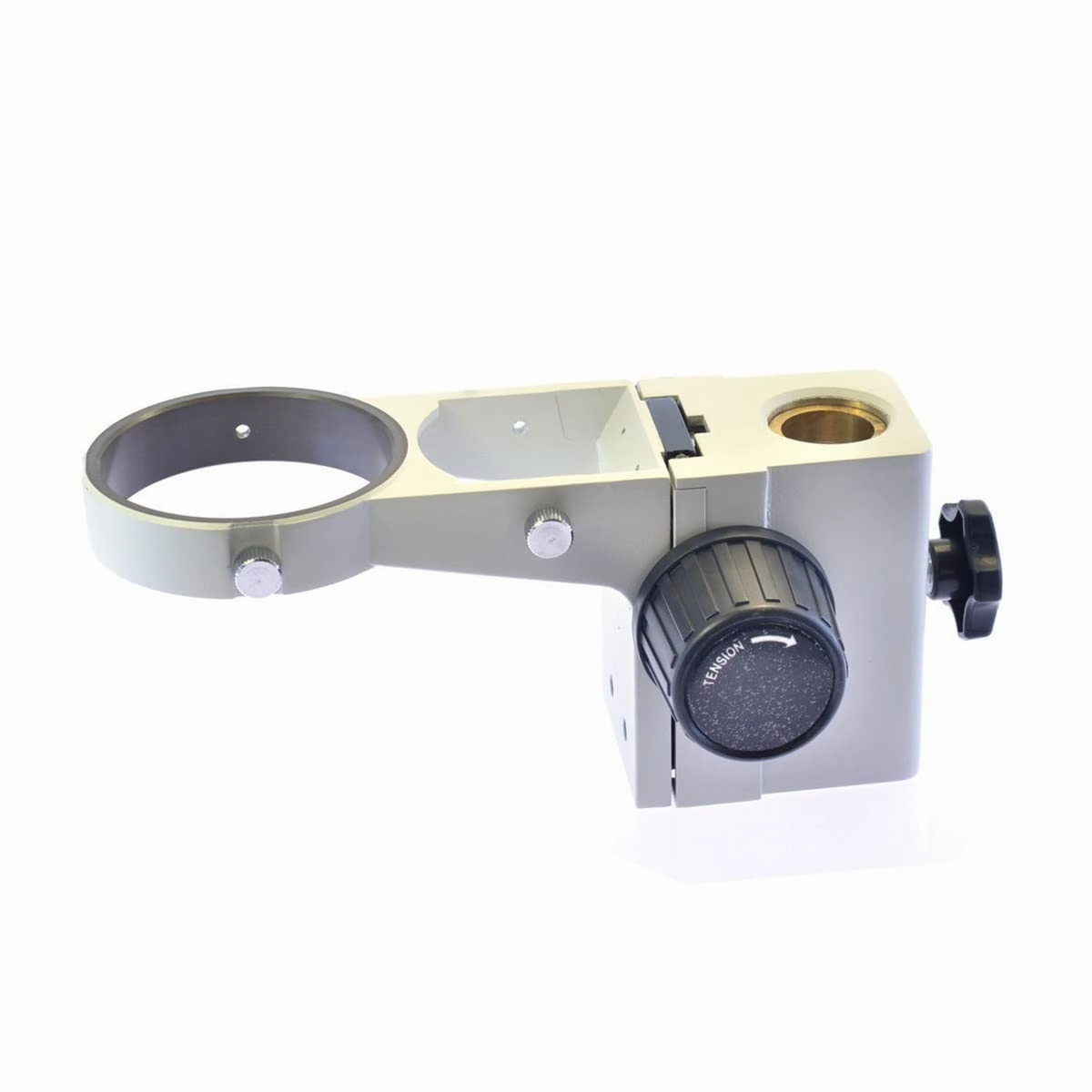 Microscope Observation Stereo Focusing Holder Microscope Heavy Gear Ring Adjustable 76mm Stand