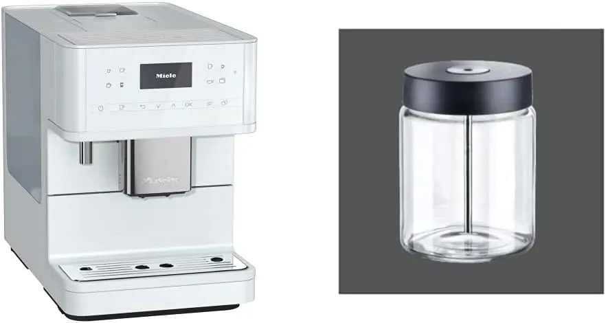 Miele CM 6160 MilkPerfection Automatic Coffee Machine   Glass Milk Container