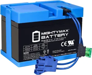 Mighty Max Battery 12V 12AH Replacement Battery Compatible with Peg Perego Polaris RZR 900 Polaris Slingshot